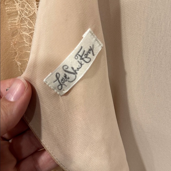 Love Shack Fancy Noelle Dress With Lace Size Large pre loved Flawed - Picture 8 of 12